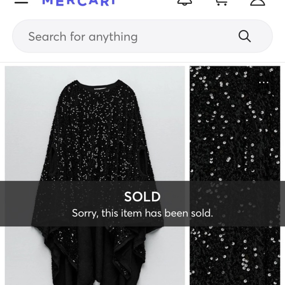 New Zaire cape sweater